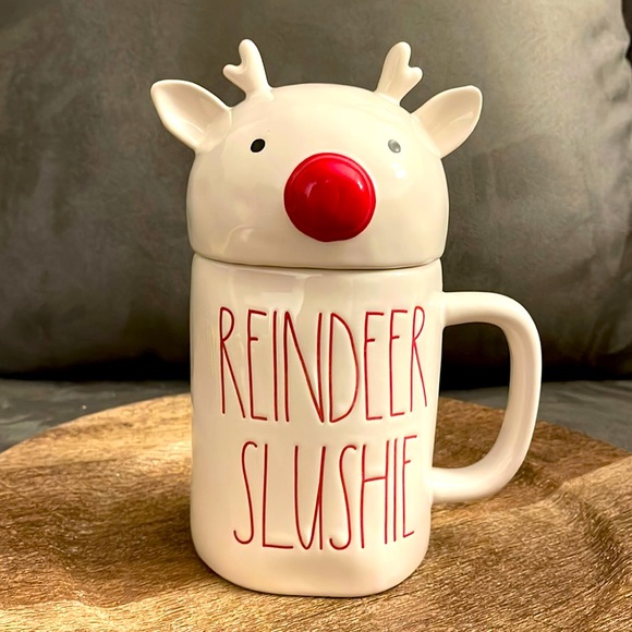 Rae Dunn REINDEER SLUSHIE mug - Picture 1 of 1